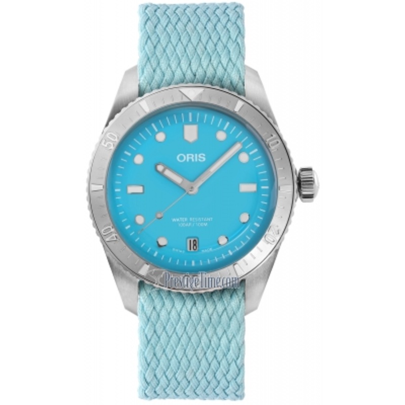 01 733 7771 4055-07 3 19 02S Oris Divers Sixty Five 38mm Midsize Watch