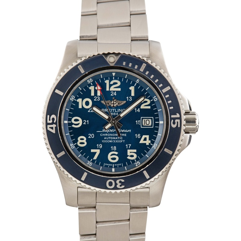 Buy Used Breitling Superocean A17392D8C910  – Sku: 171128