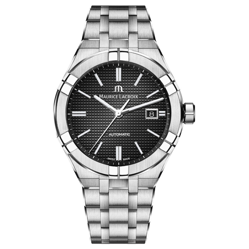 Maurice Lacroix Aikon Automatic Black Dial AI6008-SS002-330-1 – Exquisitie Timepieces