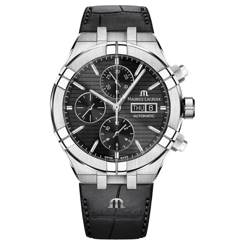 Maurice Lacroix Aikon Automatic Chronograph Black AI6038-SS001-330-1