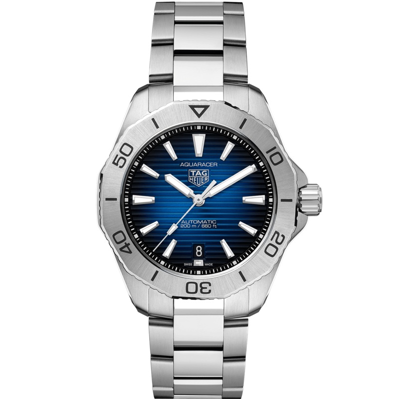 TAG Heuer Aquaracer Calibre 5 Automatic Mens Blue Steel Watch (WBP2111.BA0627)