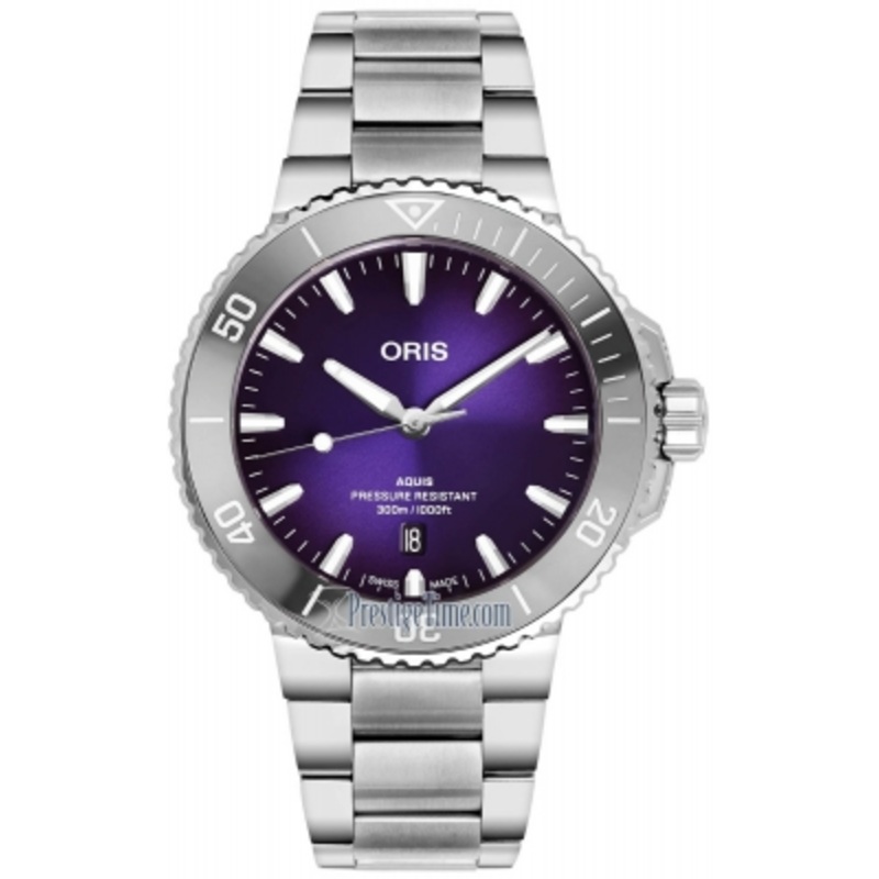 01 733 7789 4158-07 8 23 04PEB Taste Of Summer Oris Aquis Date 43.5mm Mens Watch