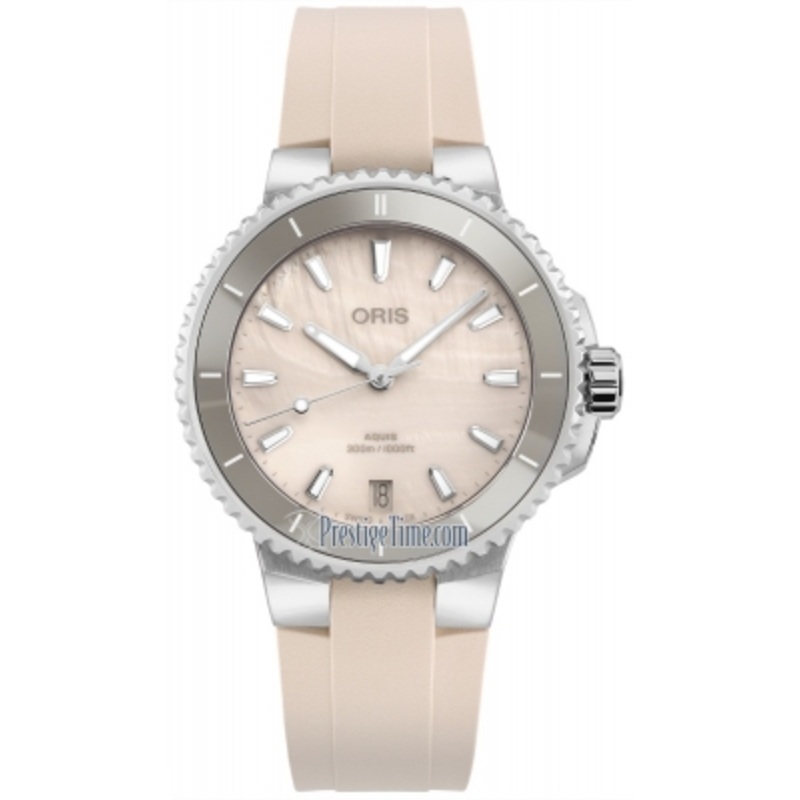 01 733 7792 4151-07 4 19 61FC   Oris Aquis Date 36.5mm Ladies Watch