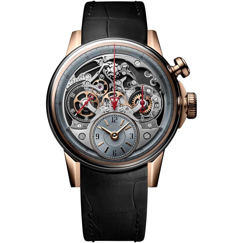 Louis Moinet Memoris 18K Rose Gold Arctic LM-84.50.21