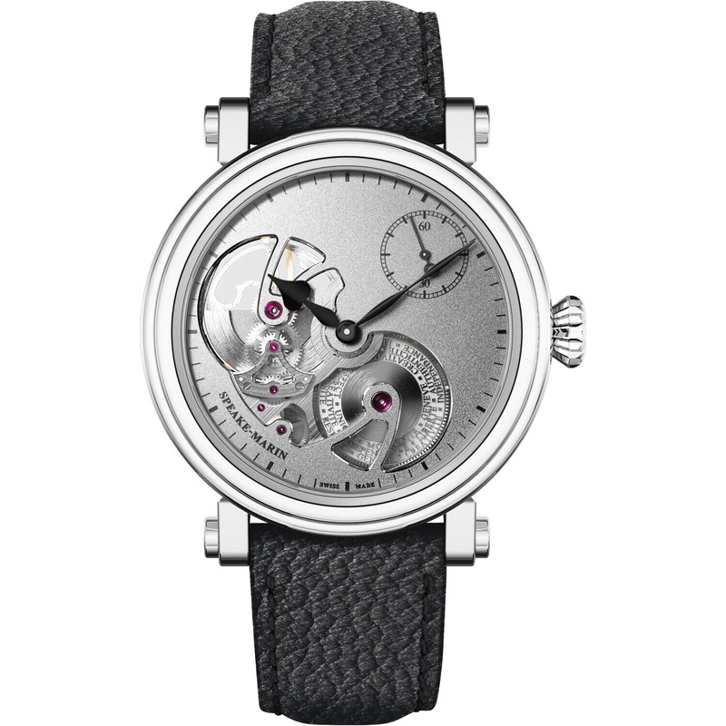 Speake-Marin 414217440 Openworked Sandblasted Titanium 42mm
