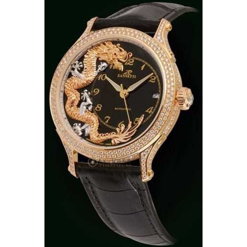 Zannetti Regent Dragon Black Joaillerie R5D.A1R-N.AFD
