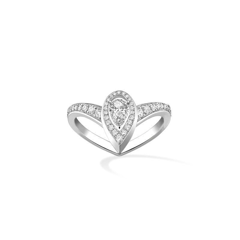 Fiery Ring 0.10CT in White Gold – Messika