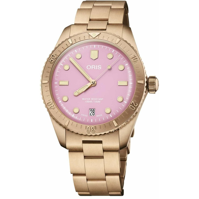 Oris Cotton Candy Lipstick Pink on Bracelet