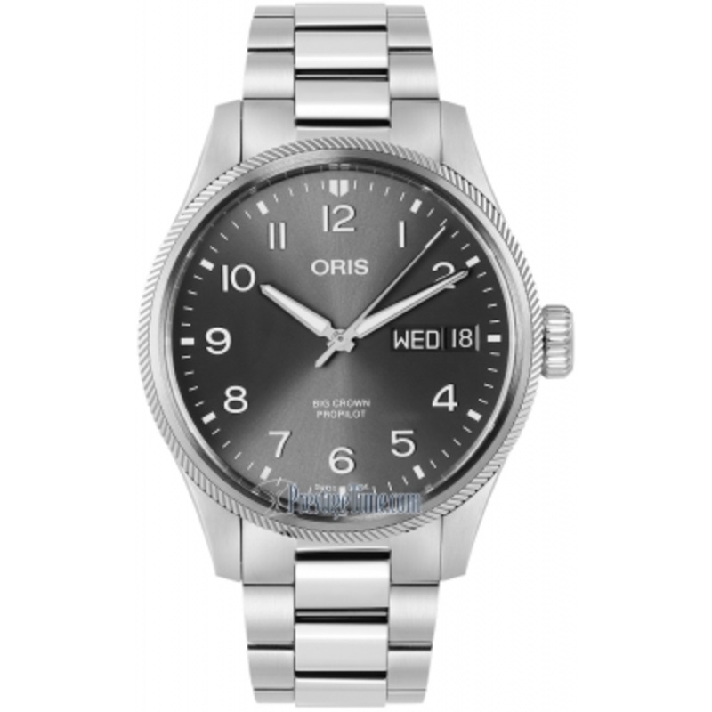 01 752 7760 4063-07 8 22 08P Oris Big Crown ProPilot Day Date 44mm Mens Watch