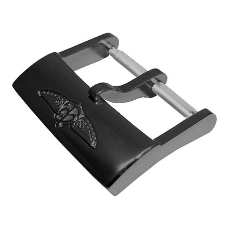 M20BA Breitling Black Steel Tang Buckle