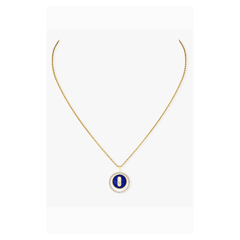 Lucky Move Lapis Lazuli PM Bracelet in Yellow Gold – Messika