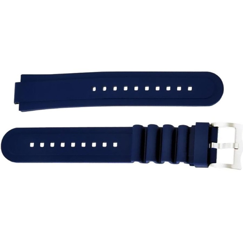 Tudor Pelagos 3 Piece Blue Rubber Strap