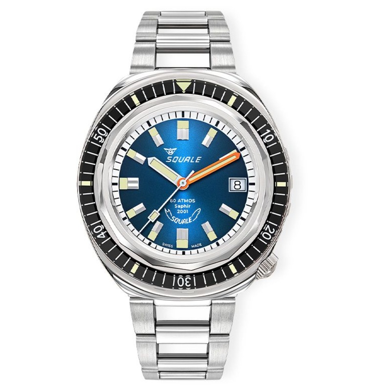 Squale 2001Bkor.ac Sunray Blue