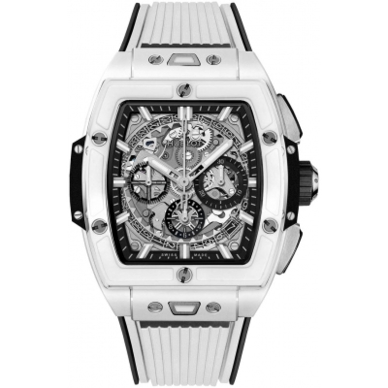 642.HX.0170.RX White Ceramic Hublot Spirit Of Big Bang Chronograph 42mm Mens Watch