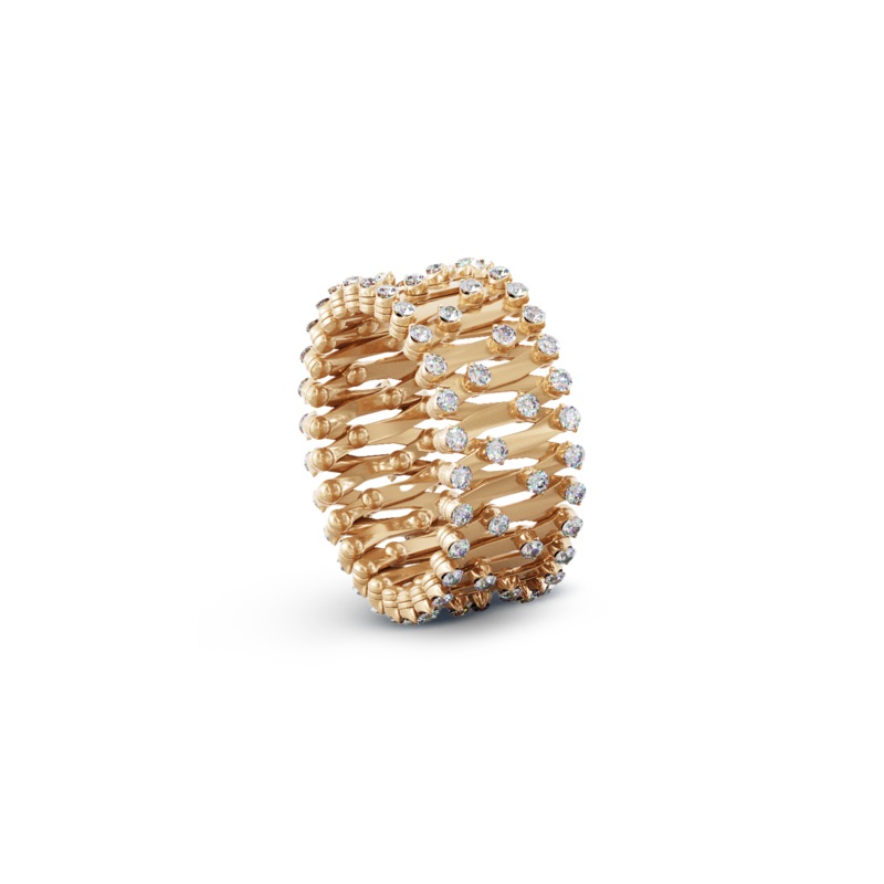 Serafino 1492 Ring Bracelet in Pink Gold – Serafino Consoli Jewelry