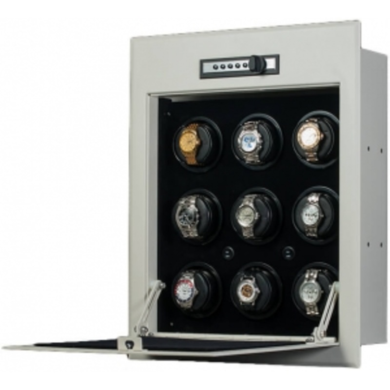 W21702 | WallSafe 9 – Nine Watch Wall Safe by Orbita Winders & Cases