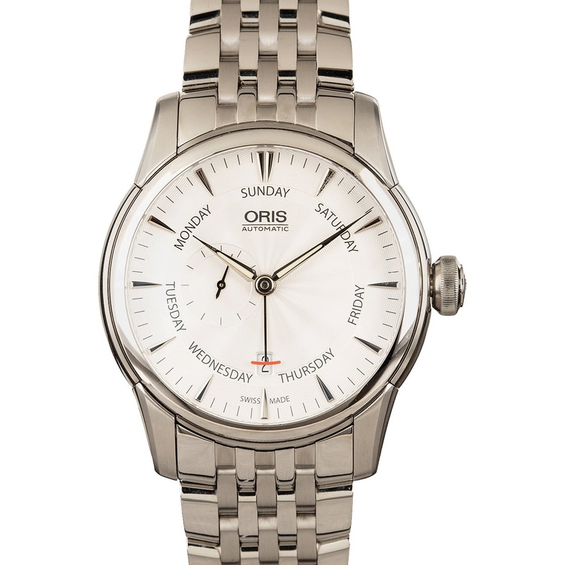 Buy Like-New Oris Artelier Small Second Pointer Day 01 745 7666 4051-07 8 23 77