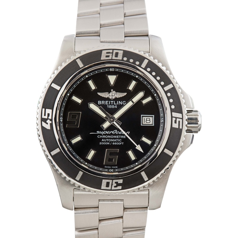 Buy Used Breitling Superocean A17391  – Sku: 170316