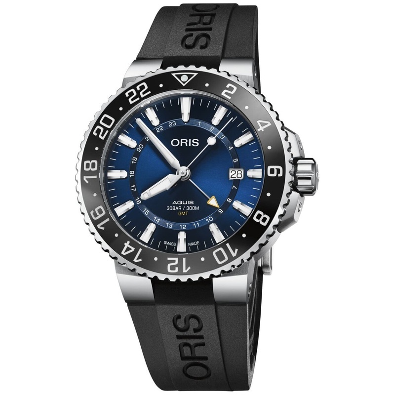 Oris Aquis GMT Date 01 798 7754 4135-07 4 24 64EB