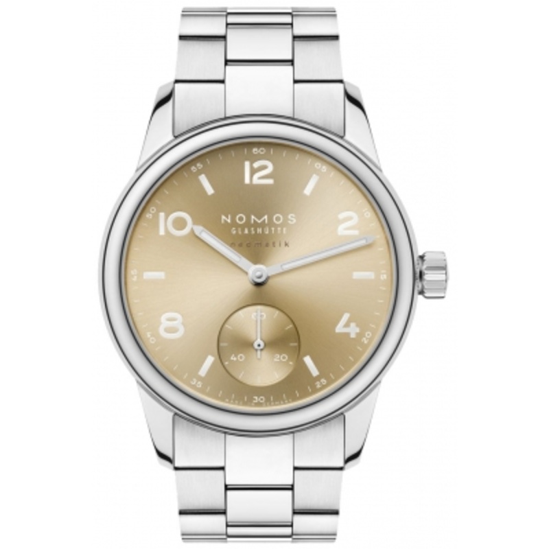 755.SB Gold Nomos Glashutte Club Sport Neomatik 34mm Ladies Watch