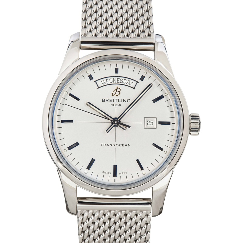 Buy Used Breitling Transocean A45310  – Sku: 175219