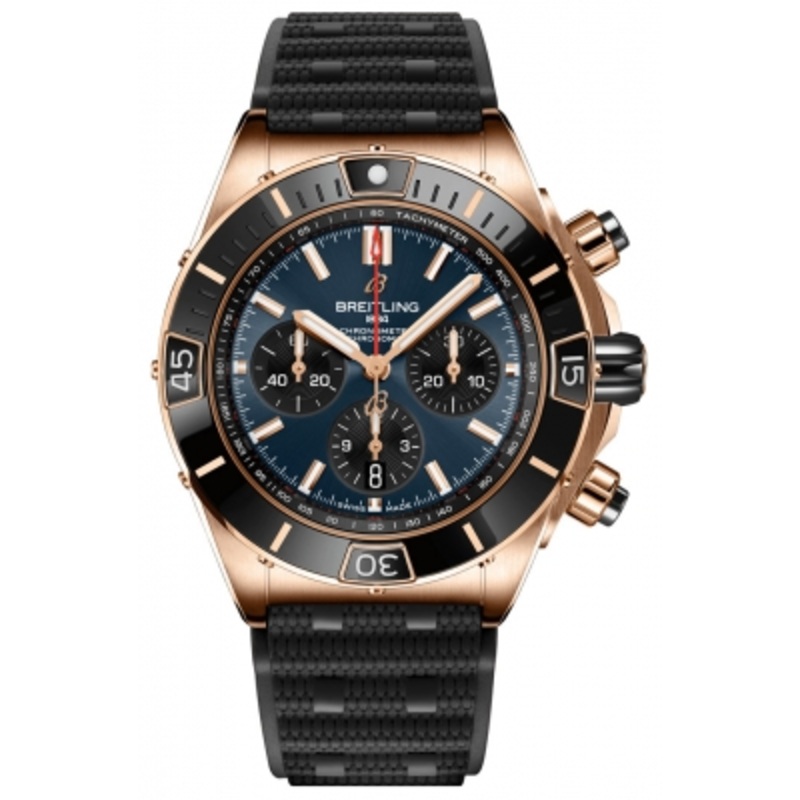 rb01362a1c1s1 Breitling Super Chronomat B01 44mm Mens Watch