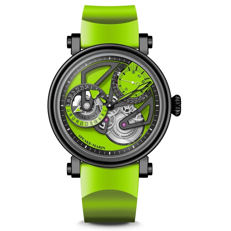 Speake Marin Dual Time Lime 42mm Limited Edition