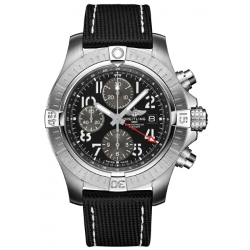a24315101b1x2 Breitling Avenger Chronograph GMT 45 Mens Watch