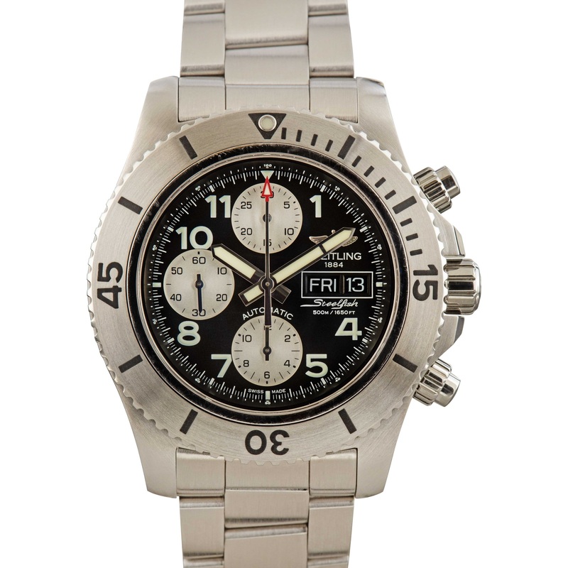 Buy Used Breitling Superocean A13341  – Sku: 166609