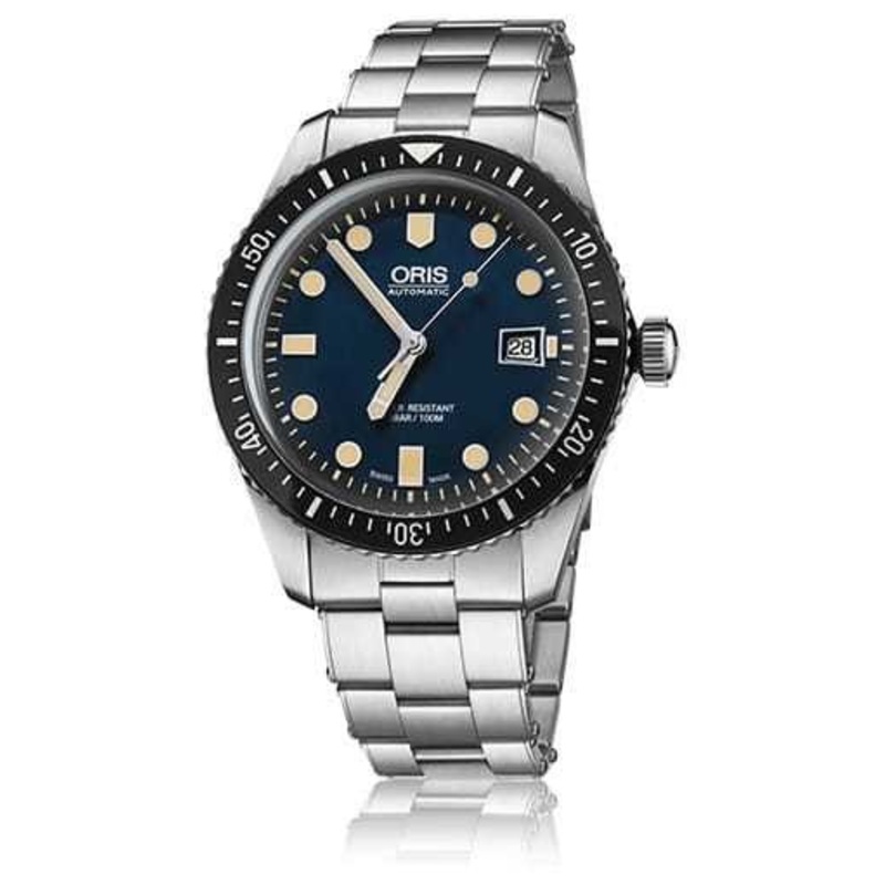 Oris Divers Sixty-Five on Steel Bracelet 01-733-7720-4055-07-8-21-18