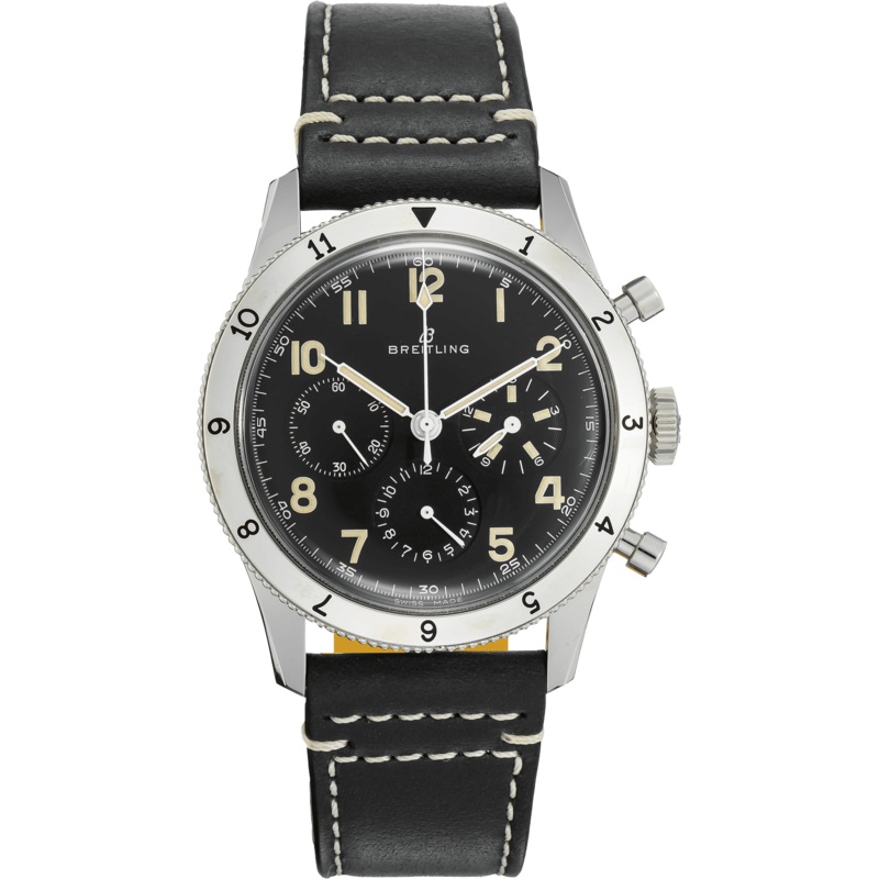 Pre-Owned Breitling AVI 765 1953 Re-Edition (AB0920)