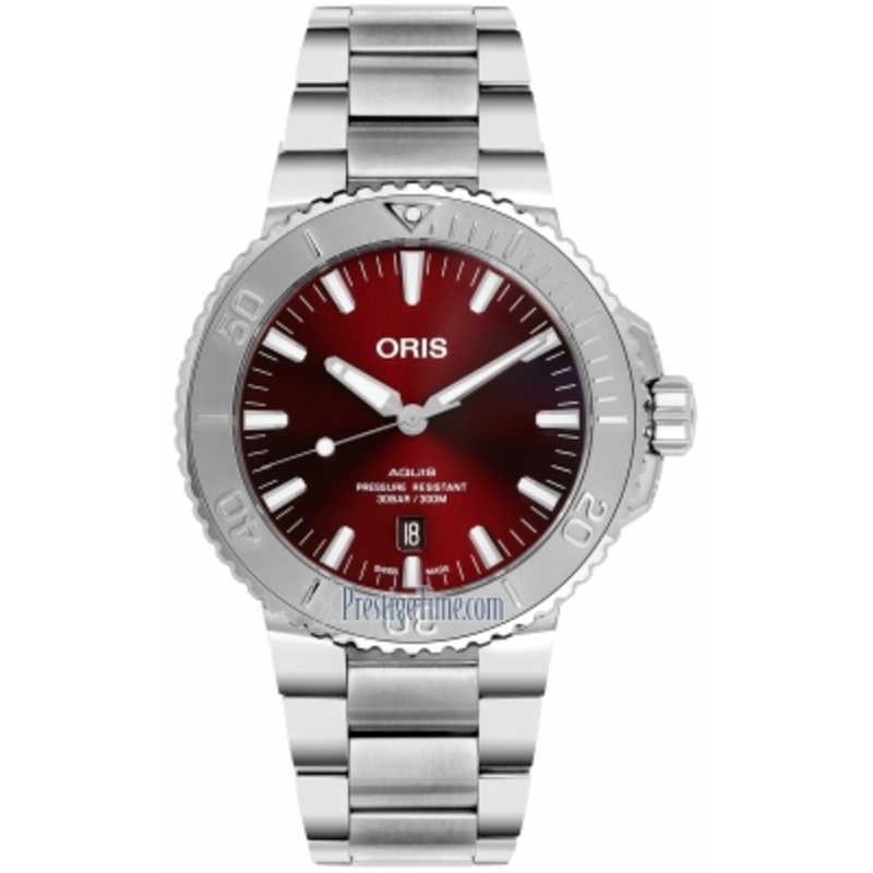 01 733 7730 4158-07 8 24 05PEB Oris Aquis Date 43.5mm Mens Watch