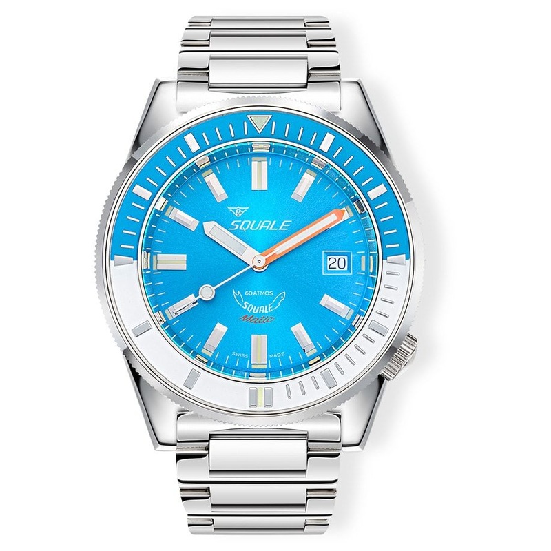 Squale Matic Light Blue Bracelet MATICXSE.SQ22L