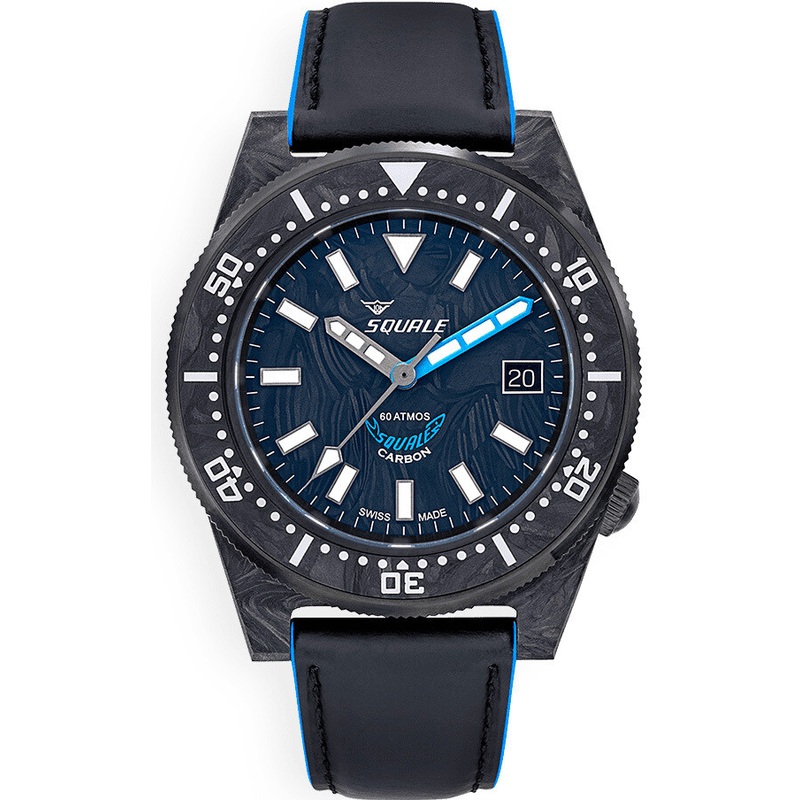 Squale T183 Forged Carbon Blue