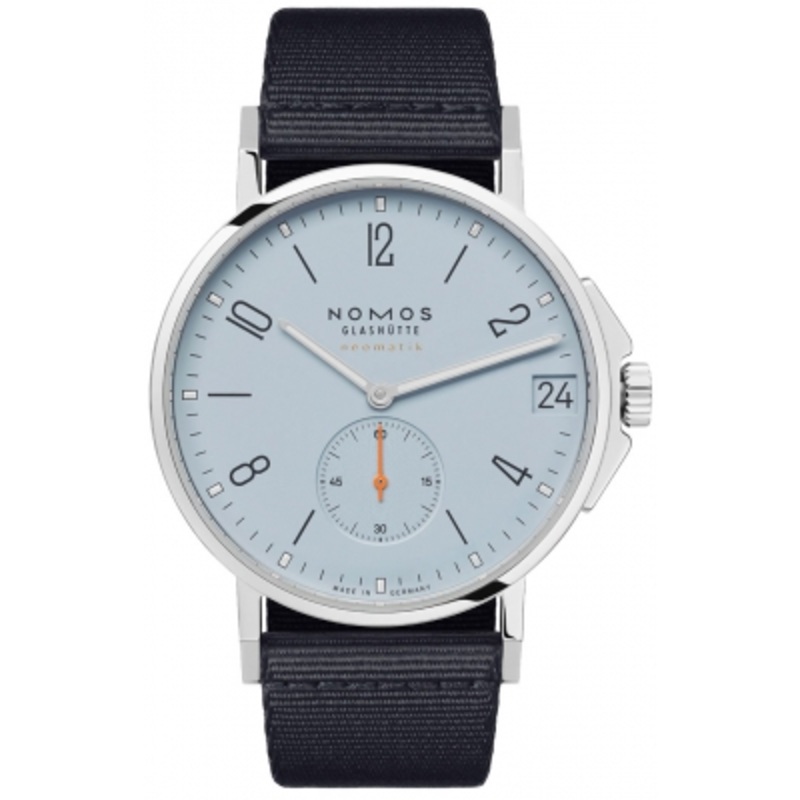 516 Sky Blue Nomos Glashutte Ahoi Neomatik 38mm Midsize Watch