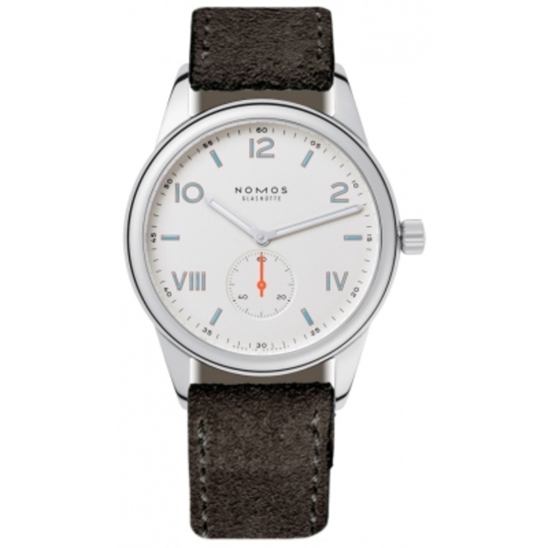 737 Sapphire Crystal Back Nomos Glashutte Club Campus 38 38.5mm Mens Watch