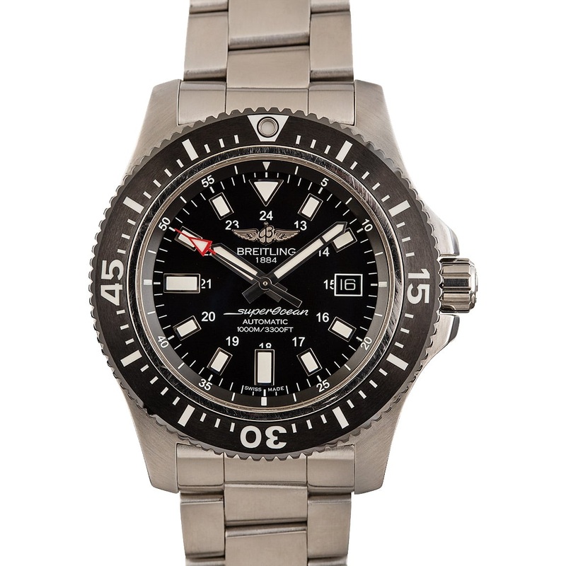 Buy Used Breitling Superocean A1739310/BF45  – Sku: 153524