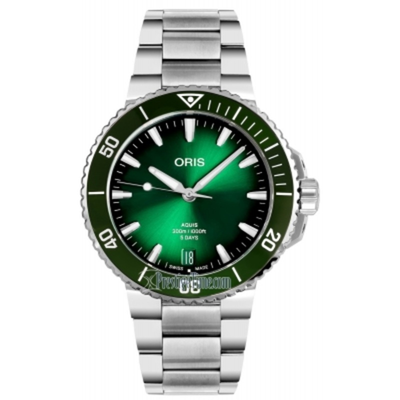 01 400 7790 4157-07 8 23 02PEB Calibre 400 Oris Aquis Date 43.5mm Mens Watch