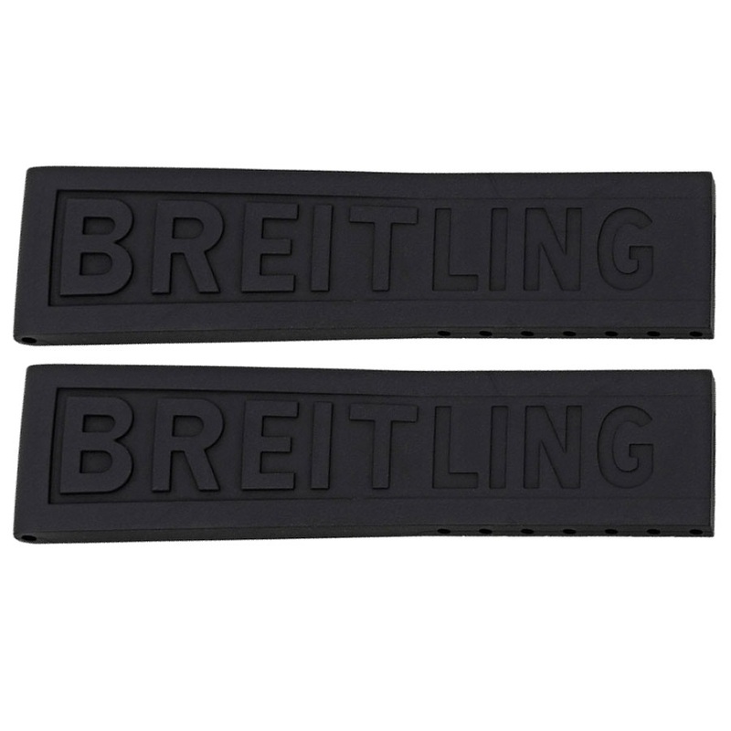 156S Breitling Diver Pro Black Rubber OEM Watch Strap