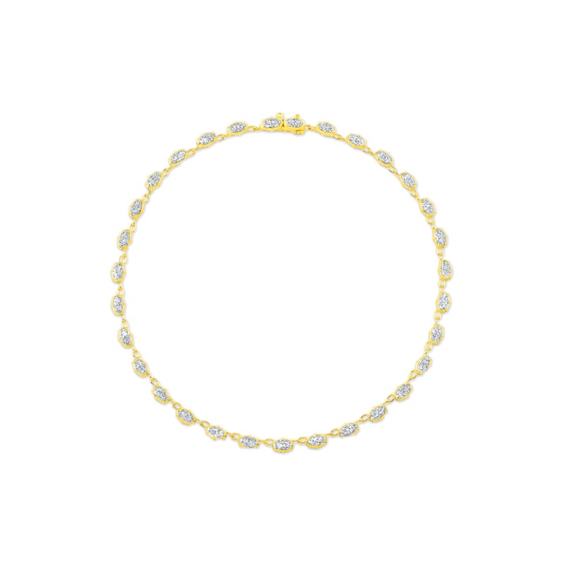Elizabeth necklace in Yellow Gold – Rahaminov Diamonds