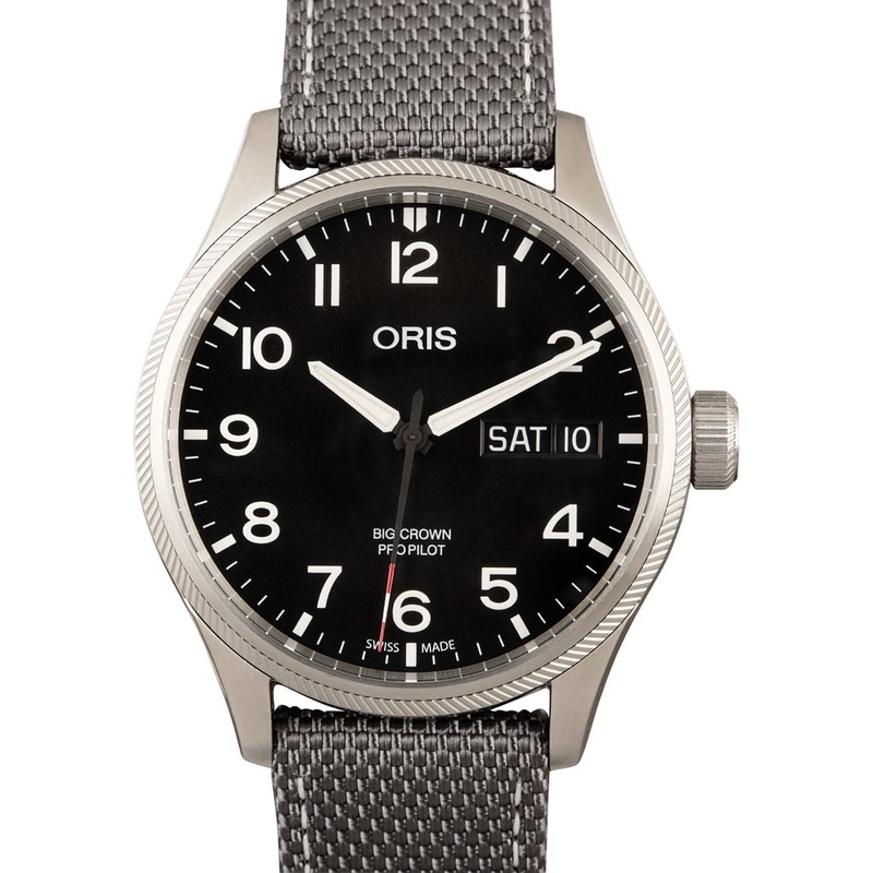 Buy Used Oris Big Crown ProPilot 01 752 7698 4194-Set TS