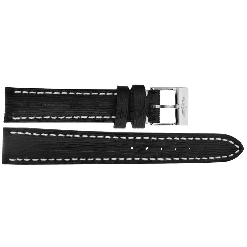 208X Breitling Black Calfskin Leather Replacement Strap – BRAND NEW