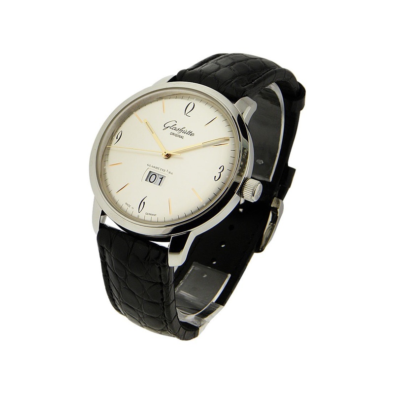 39 47 01 02 04 Glashutte Senator Sixties PanoRama Date