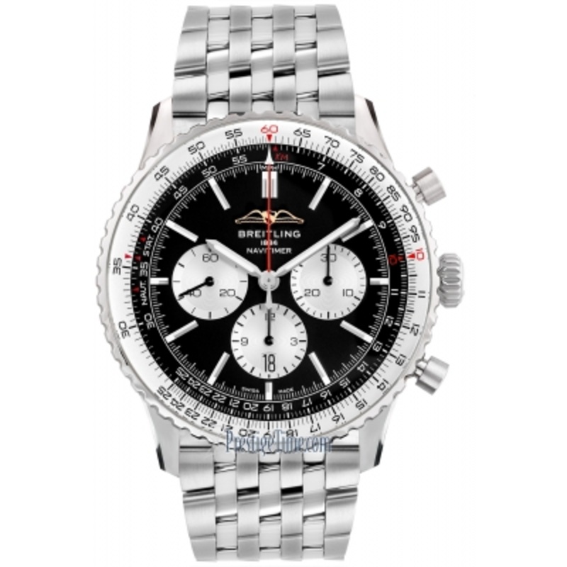 ab0137211b1a1 Breitling Navitimer B01 Chronograph 46 Mens Watch
