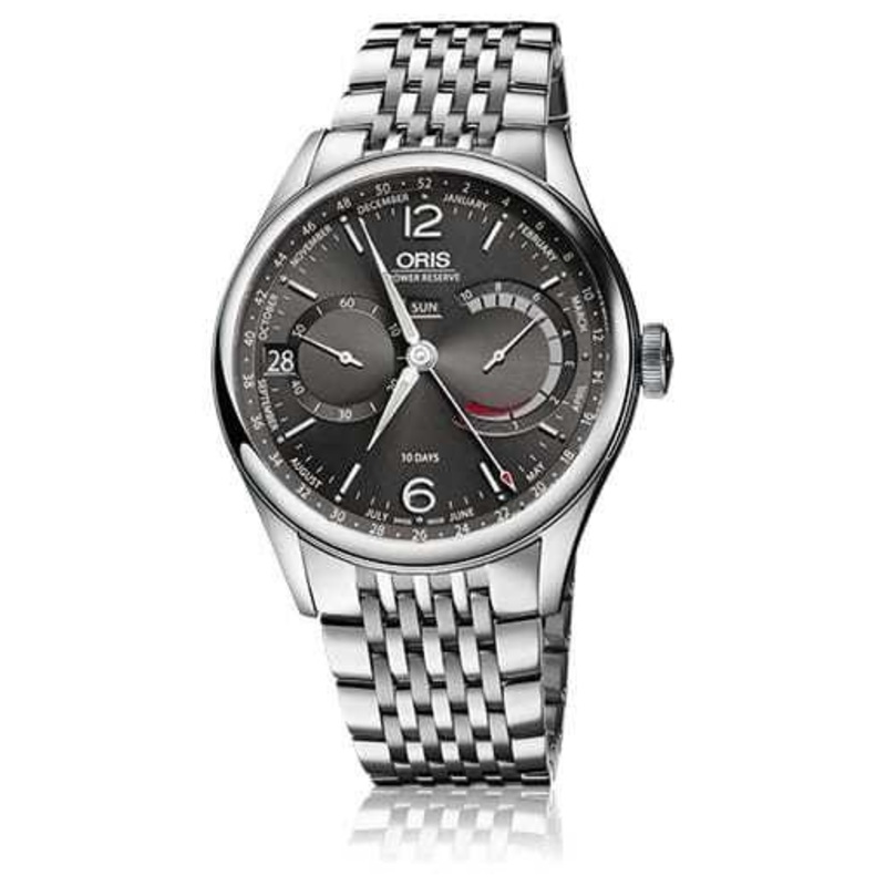 Oris Artelier Calibre 113 Anthracite Dial on Bracelet 01 113 7738 4063-Set 8 23 79PS