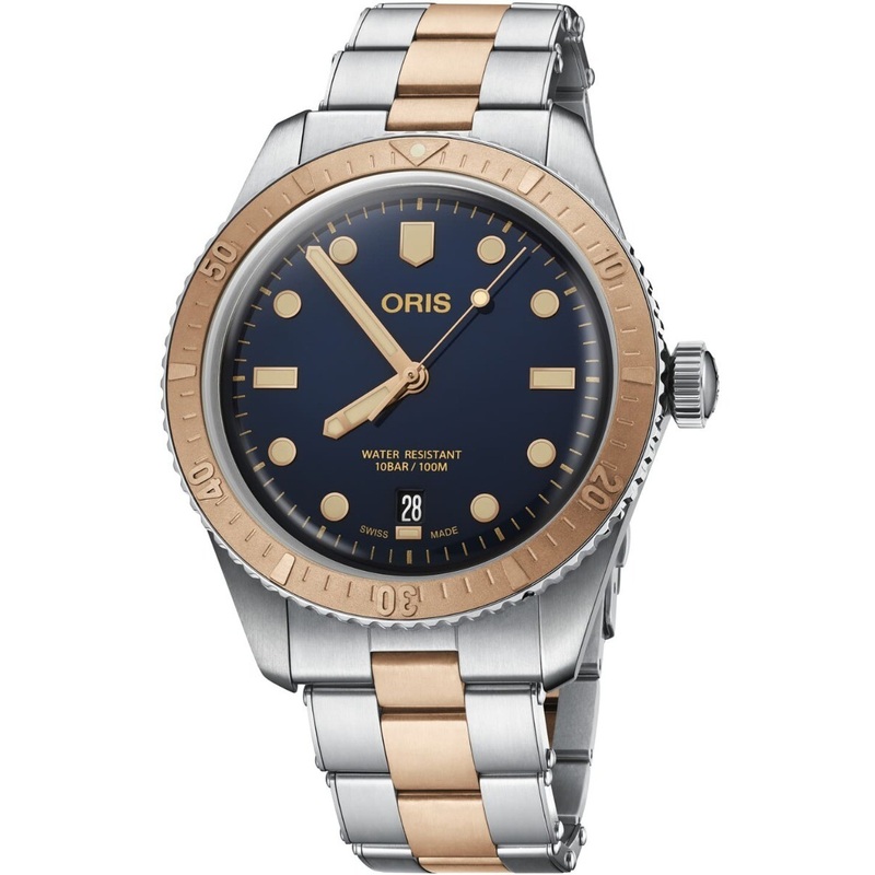 Oris Divers Sixty Five Bi-Color on Bracelet