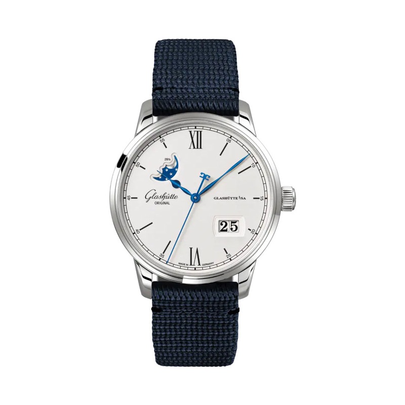 1 36 04 01 02 64 Glashutte Senator PanoRama Date with Moon