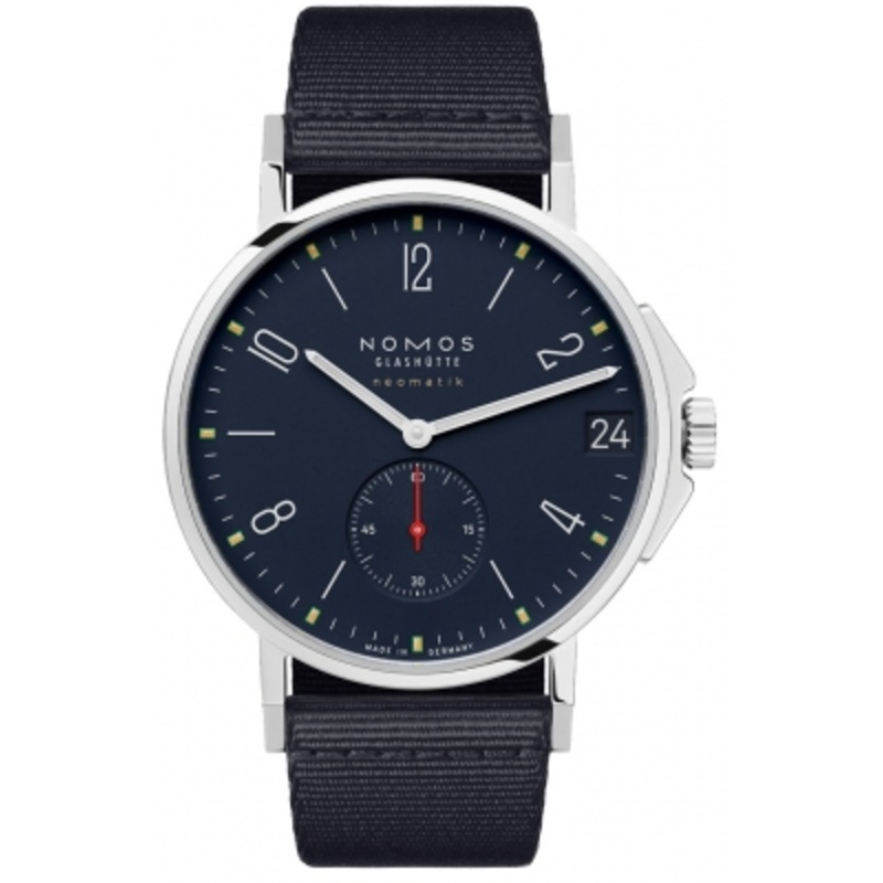528 Atlantic Blue Nomos Glashutte Ahoi Neomatik 38mm Mens Watch