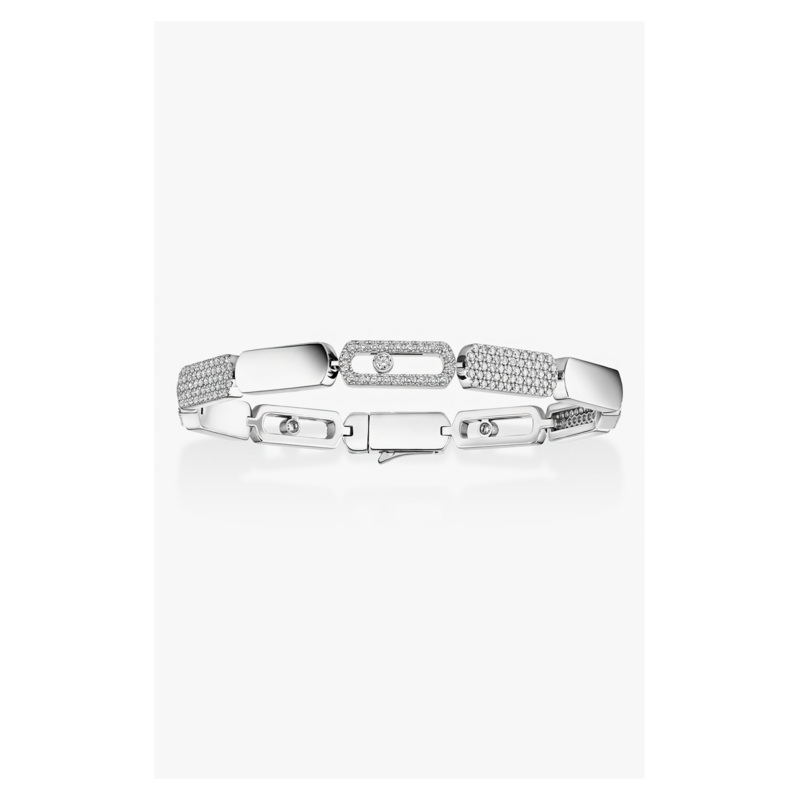 Imperial Move Bracelet in White Gold – Messika