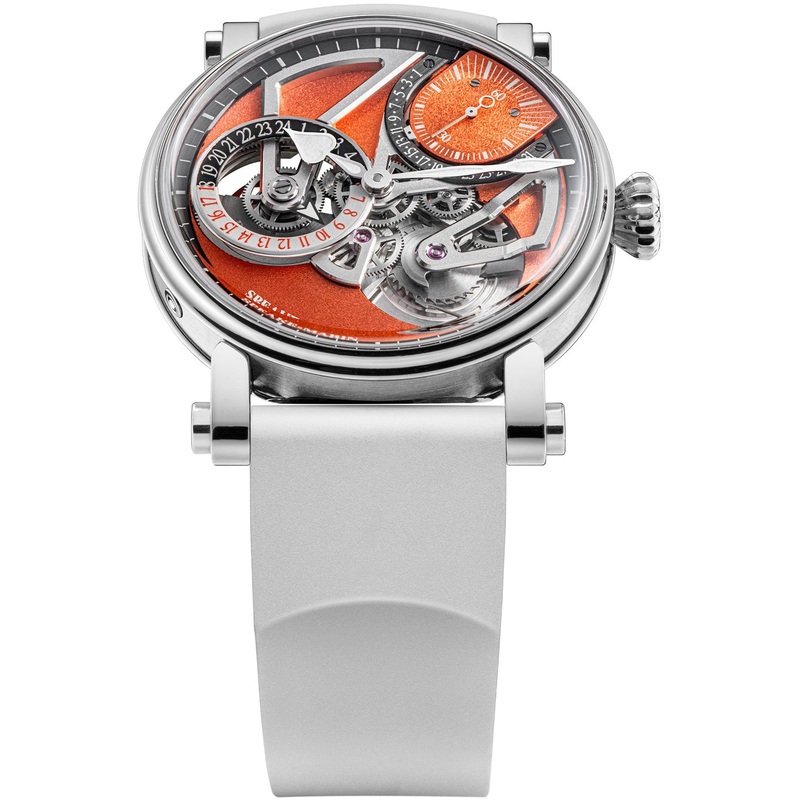 Speake-Marin 413809020 Dual Time Terracotta Titanium 38mm